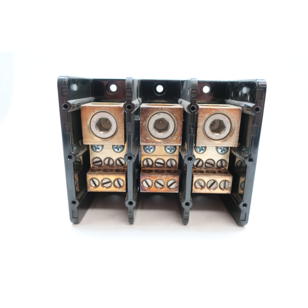 Square D 9080 LBC363106 Fuse Block 3p 380a 600v-ac Ser C