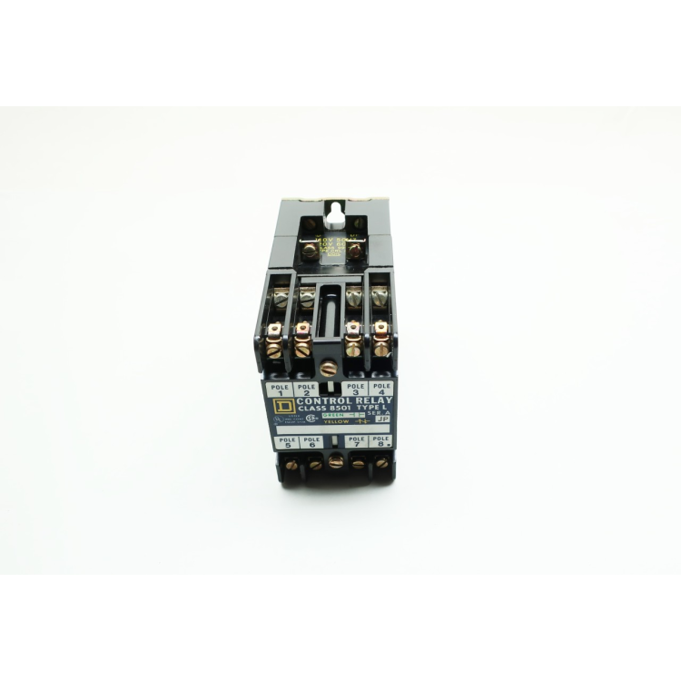 Square D 8501 L0-80 Control Relay 120v-ac Ser A
