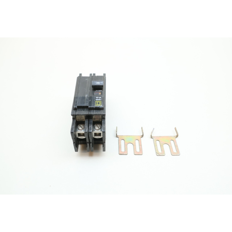 Square D QOU225 Molded Case Circuit Breaker 2p 25a Amp 240v-ac