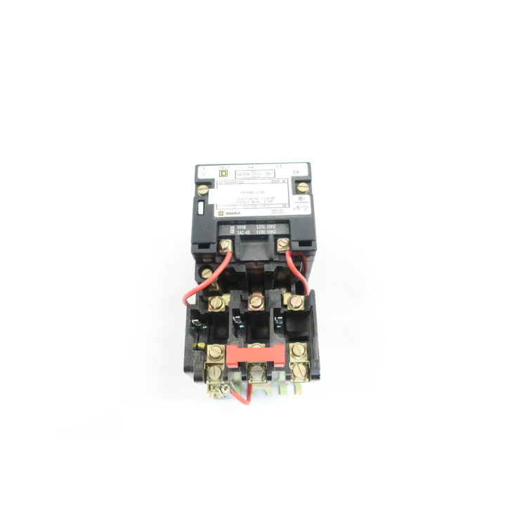 Square D 8536SAO12S Size 00 Starter 120v-ac 2hp