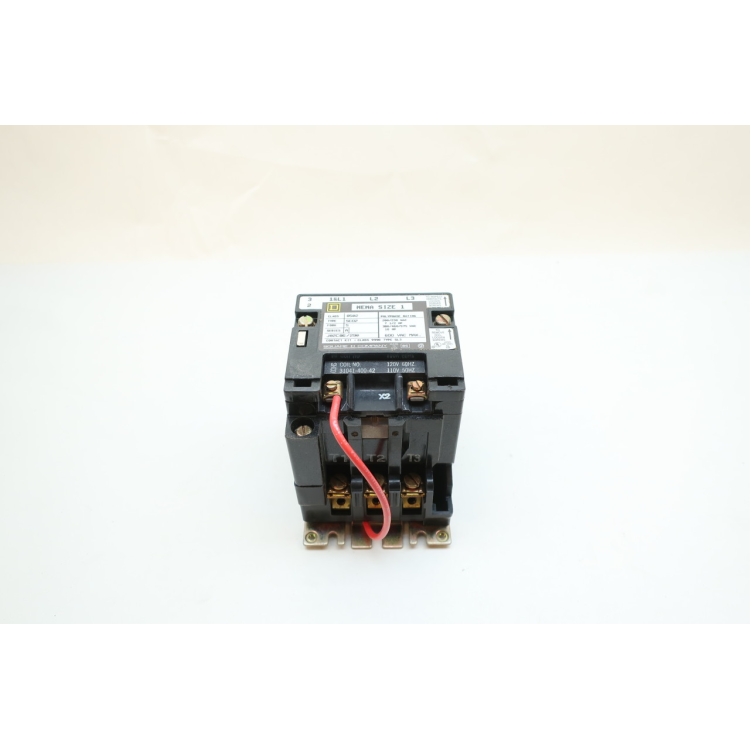 Square D 8502 SCO2 Full Voltage Starter 110/120v-ac 10hp Size 1