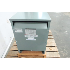 Square D 15T3HF Voltage Transformer 3ph 15kva 480v-ac 208/120v-ac
