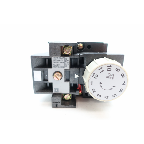 Square D 8501XTD2 Timing Control 5-180sec Ser A