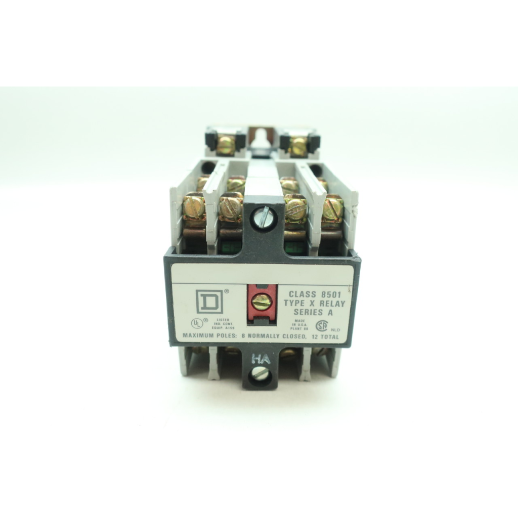 Square D 8501-X0-60 Control Relay 120v-ac Ser A