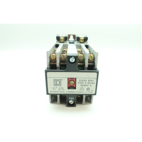 Square D 8501-X0-60 Control Relay 120v-ac Ser A