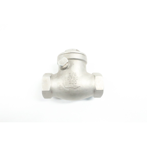Stainless Swing Gate Check Valve 3/4in Npt 200