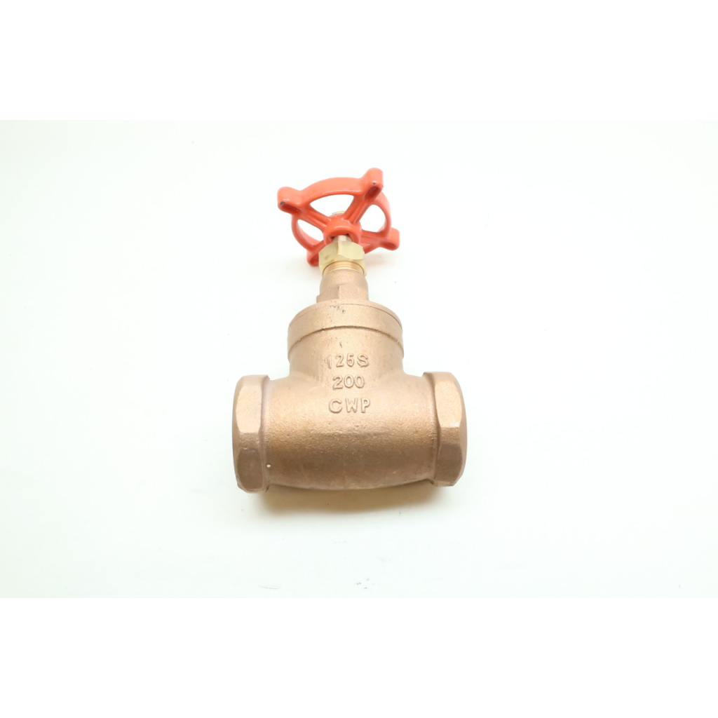 Stockham B-62 Globe Valve Manual 200 Bronze Threaded 1/2in Npt