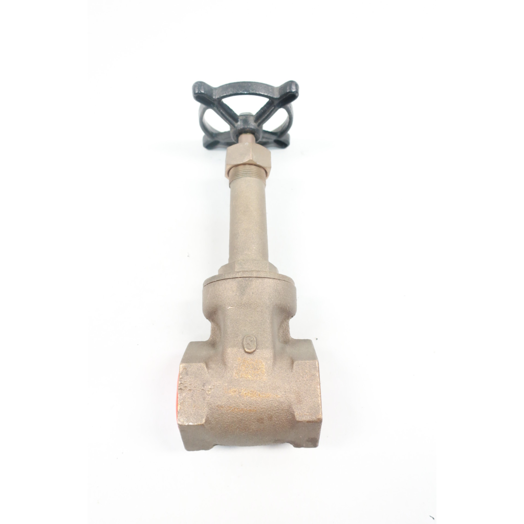 Stockham B-100 Manual Brass Threaded Gate Valve 1-1/2in Npt