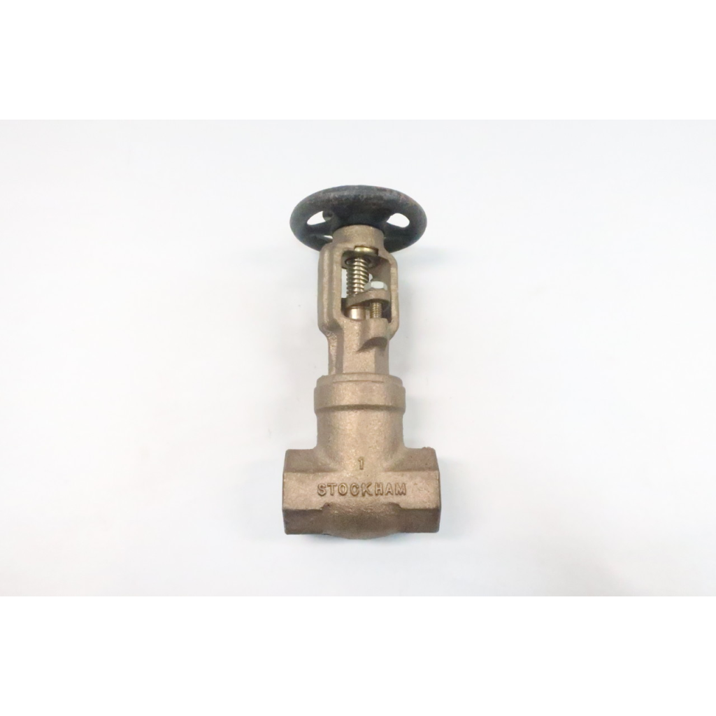 Stockham B-133 Manual Bronze Fire Main Gate Valve 1in Npt