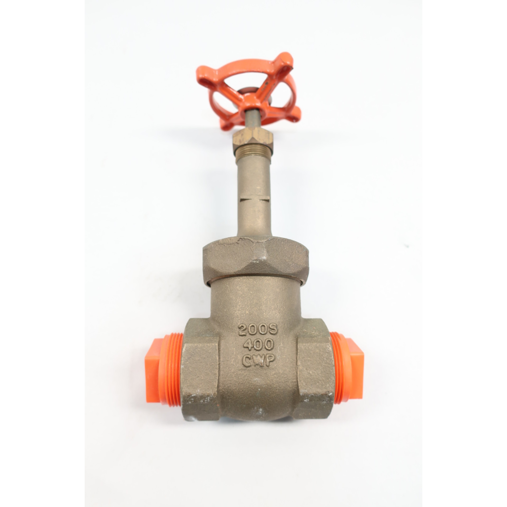 Stockham B-132 Manual Bronze Threaded 400 Wedge Gate Valve 1-1/2in Npt