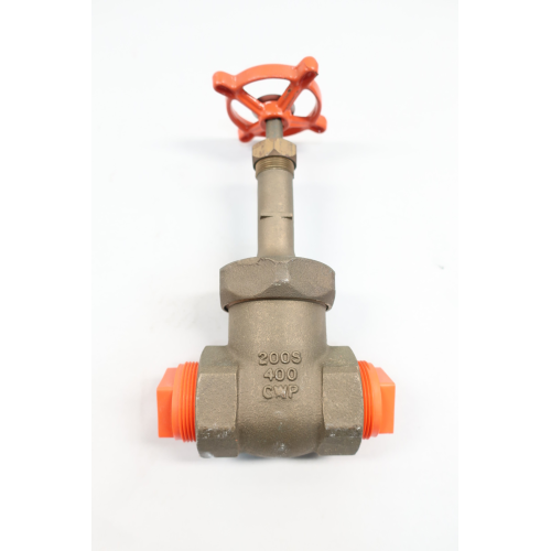 Stockham B-132 Manual Bronze Threaded 400 Wedge Gate Valve 1-1/2in Npt