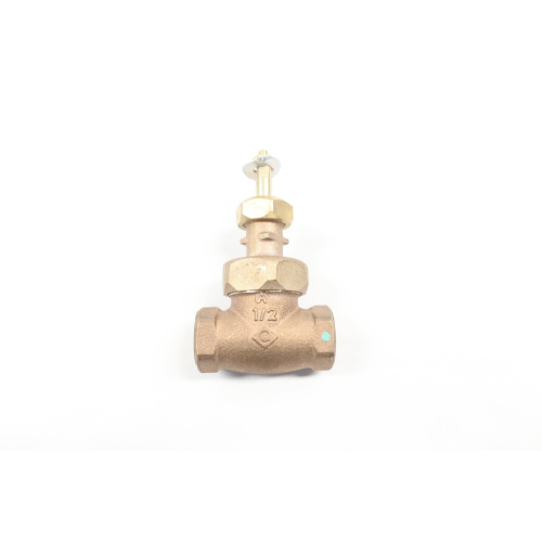 Stockham B-22T Bronze Threaded Globe Valve 150 1/2in Npt