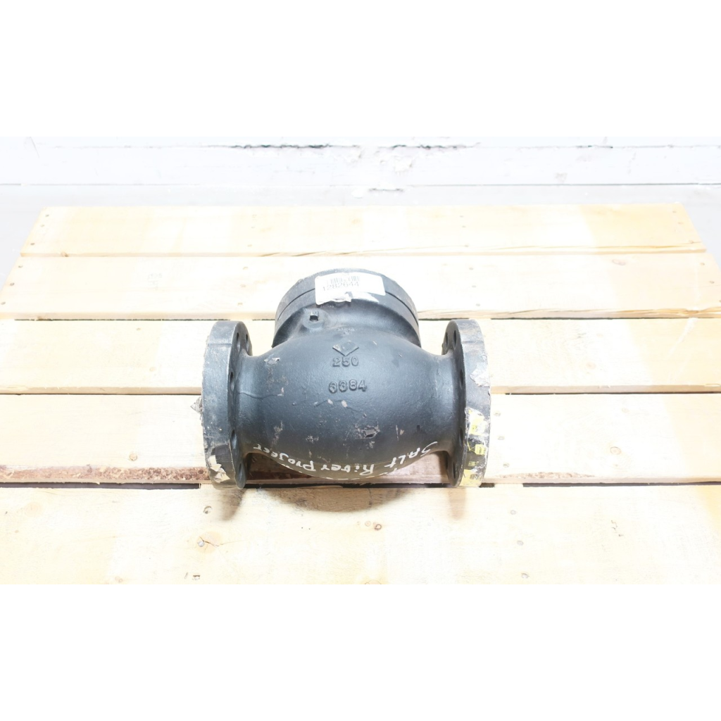Stockham F-947 Cl250 Swing Gate Iron Flanged 3in Check Valve