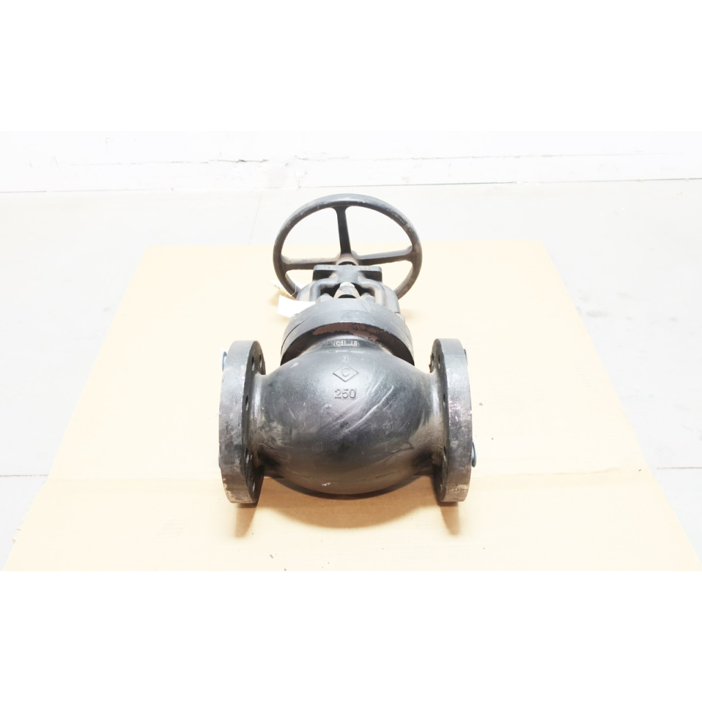 Stockham F532 250 Iron Flanged 4in Globe Valve