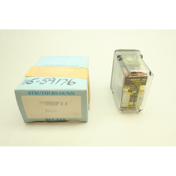 Struthers-dunn 219BBXP Plug-in Relay 120v-ac