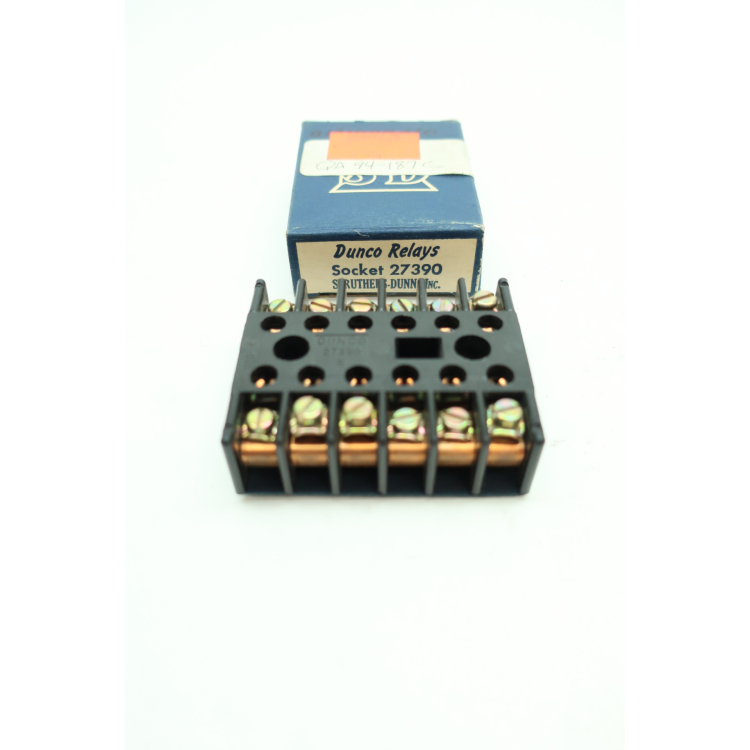 Struthers-dunn 27390 12-pin Relay Base Socket