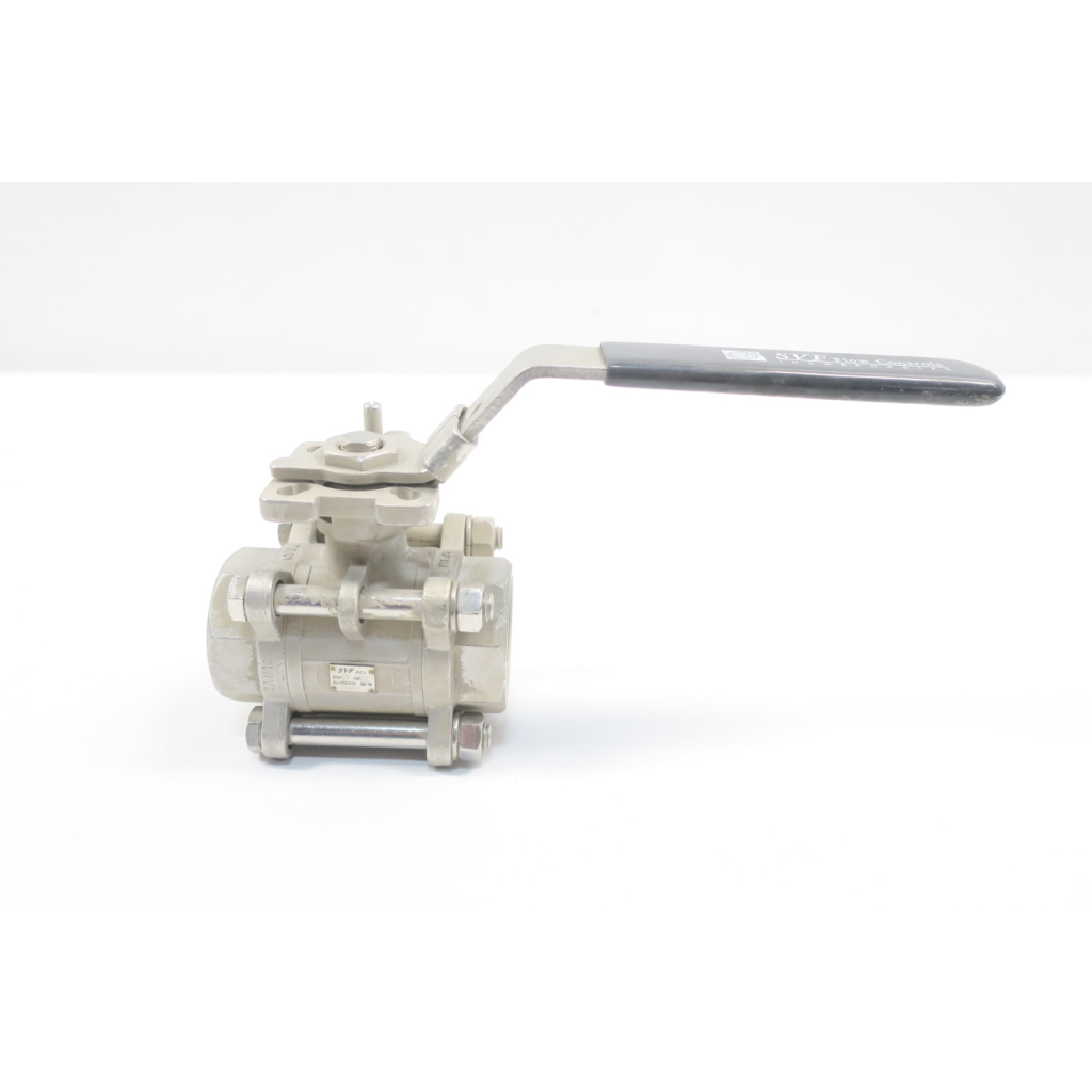 Svf EZ966ATSE 1000 Wog W/locking Handle Stainless 1-1/4in Ball Valve