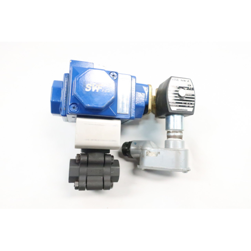 Svf H20sr-2cr Pneumatic Steel Ball Valve 1500 1/2in Npt