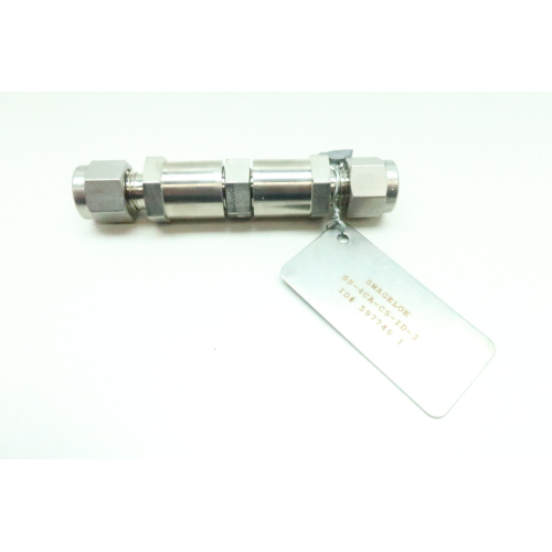 Swagelok SS-4CA-C5-ID-3 Stainless Check Valve 1/4in