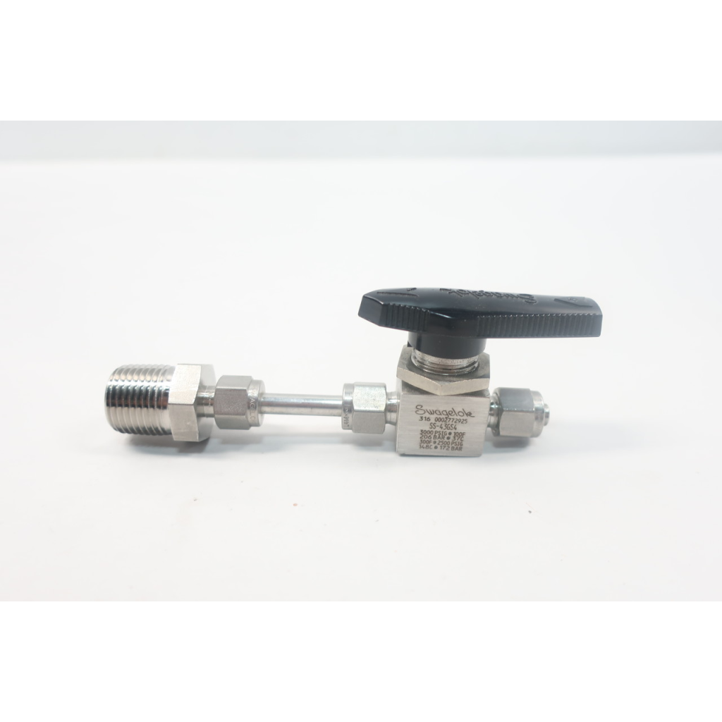 Swagelok SS-43GS4 Manual Stainless Ball Valve 1/4in Tube