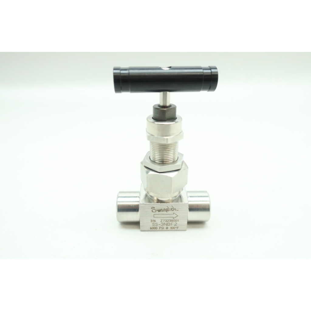Swagelok SS-3NBF2 Manual Stainless Needle Valve 6000psi 1/8in Npt