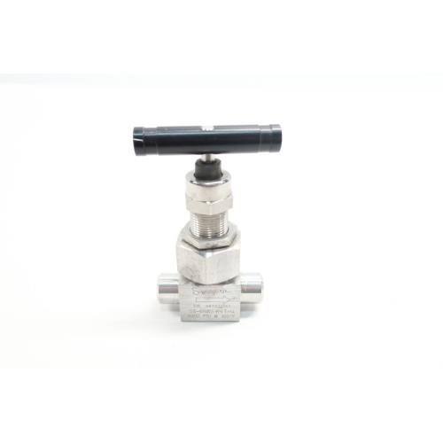 Swagelok SS-6NBSW6T-G Manual Stainless Needle Valve 6000psi 3/8in