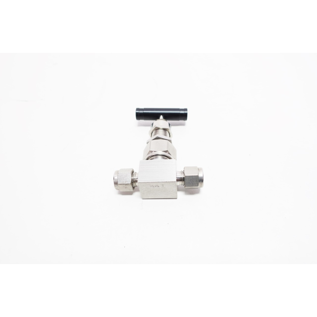 Swagelok SS-3NBS4-G Needle Valve Manual 1/4in Tube Stainless 6000psi