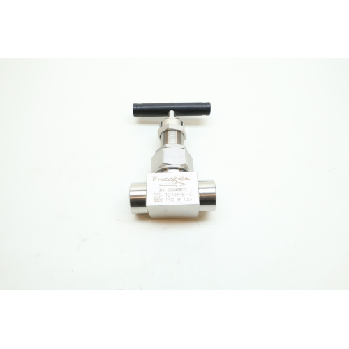 Swagelok SS-12NRF8-G Needle Valve Manual Stainless 6000psi 1/2in Npt