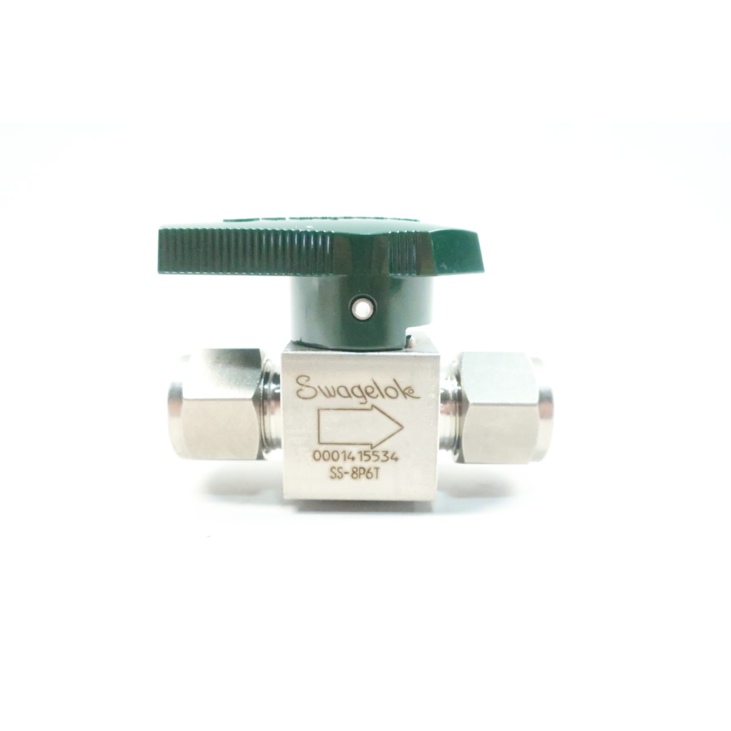 Swagelok SS-8P6T Manual Stainless Plug Valve 1/2in Tube