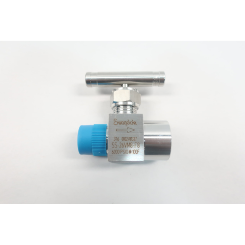 Swagelok SS-26VM8-F8 Manual Stainless Needle Valve 6000psi 1/2in Npt