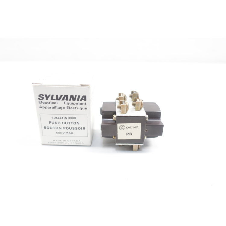 Sylvania PB Push Button Contact Block 600v