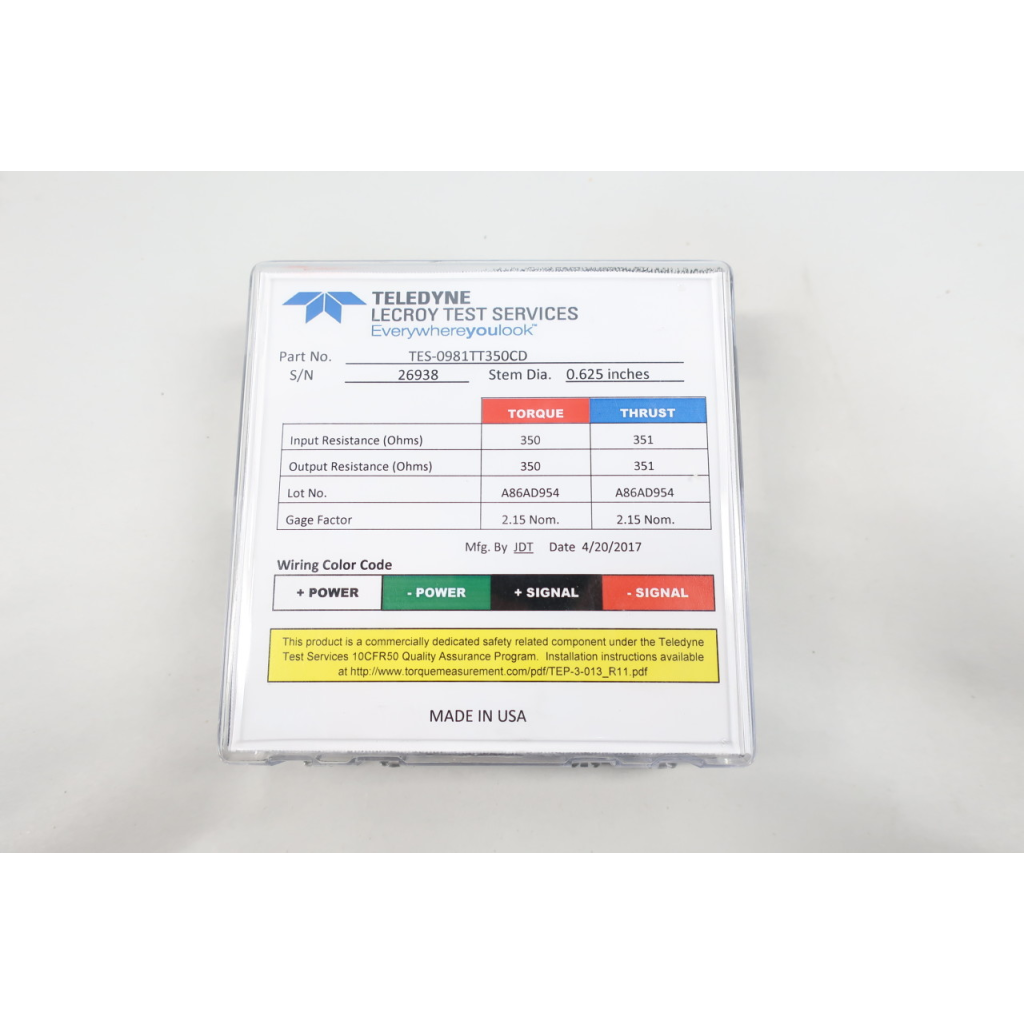 TELEDYNE TES-0981TT350CD