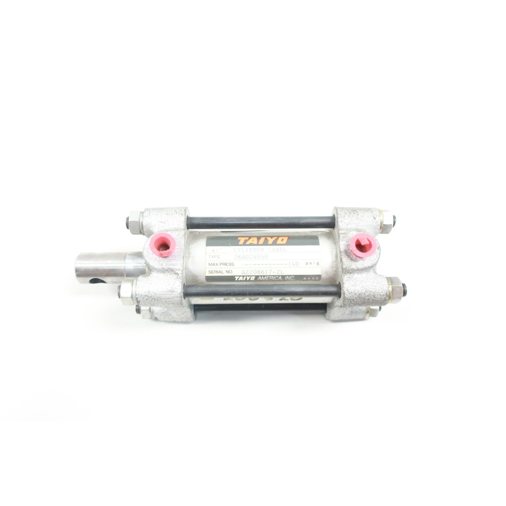 Taiyo 78A024050 Double Acting Pneumatic Cylinder 40mm 50mm 140psi