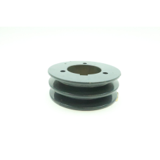 Taper Bushed 2 Groove V-belt Sheave