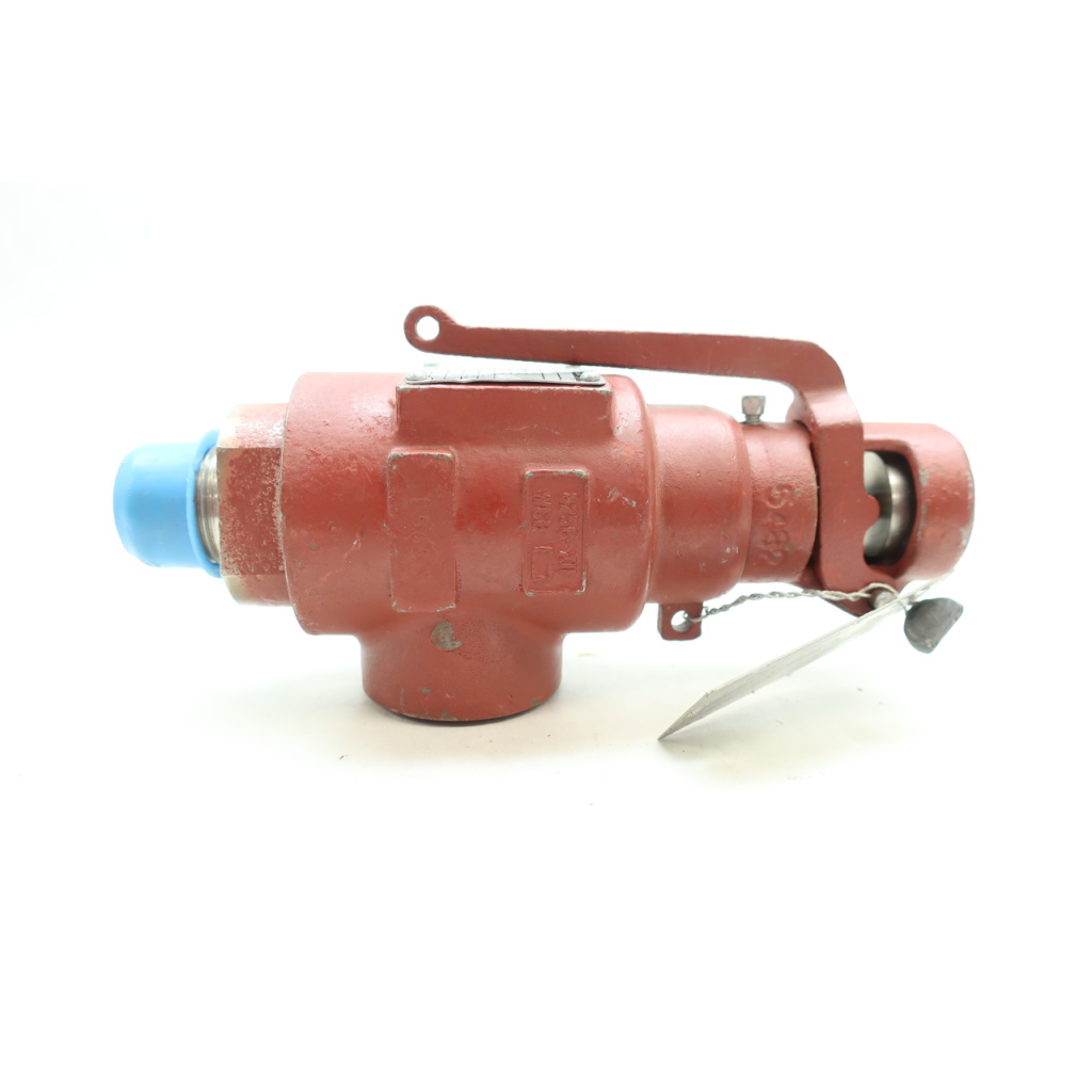 Teledyne 1852-0L Steel Relief Valve 75psi 3/4in X 1in Npt