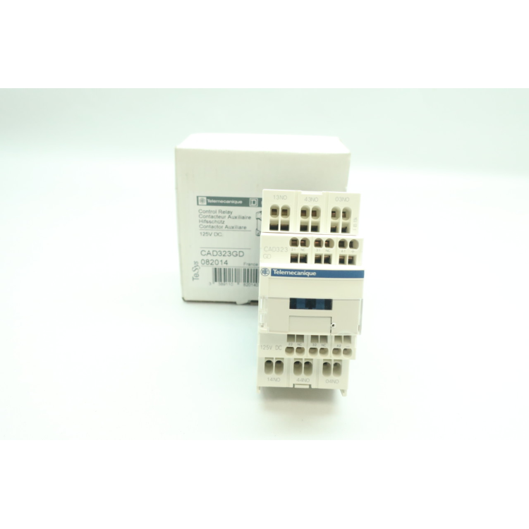 Telemecanique CAD323GD Control Relay 125v-dc