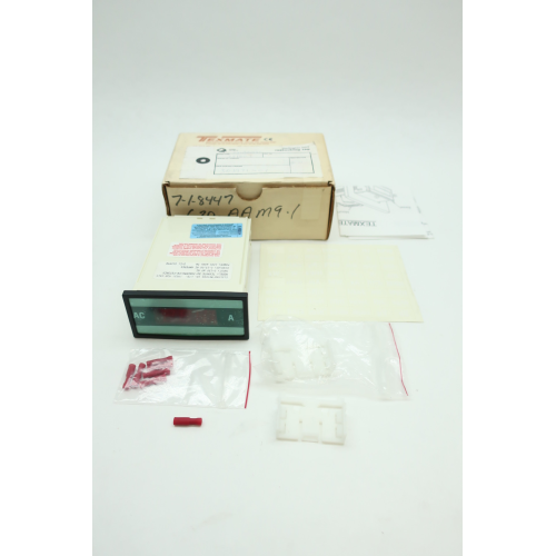Texmate DU-35ACRMS 0-15ac Amp Panel Meter 110v-ac