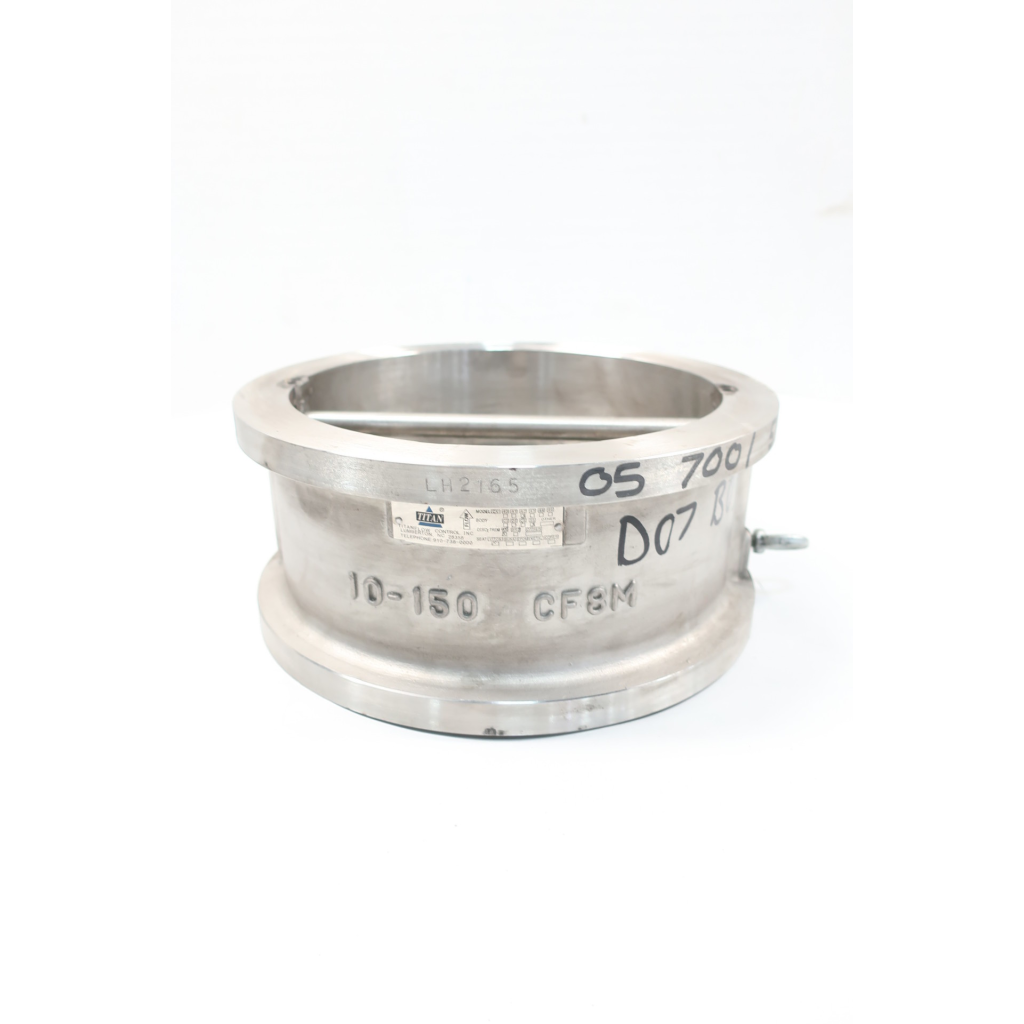 Titan CV-42-SS Stainless Wafer Check Valve 10in 150