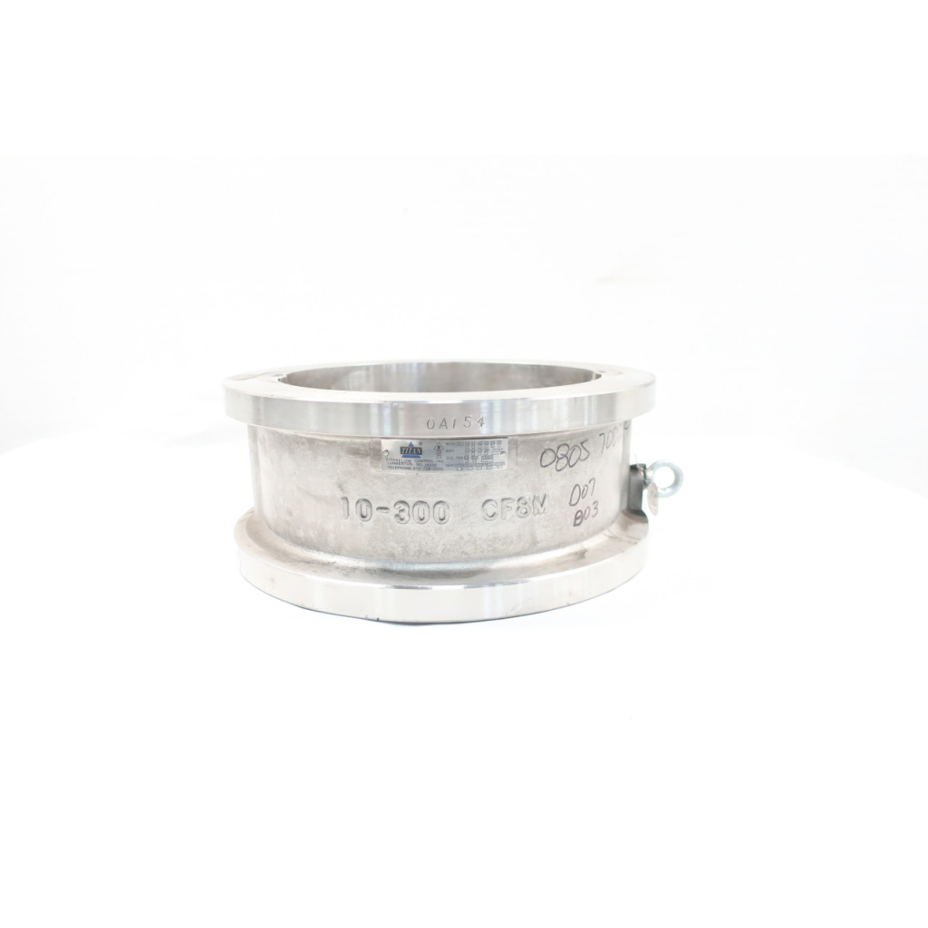 Titan CV-40-41-42-43-44-46 300 Stainless Wafer Check Valve 10in
