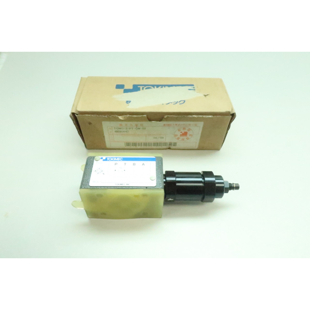 Tokimec TGMC-3-PT-GW-50 Pressure Relief Valve 315bar