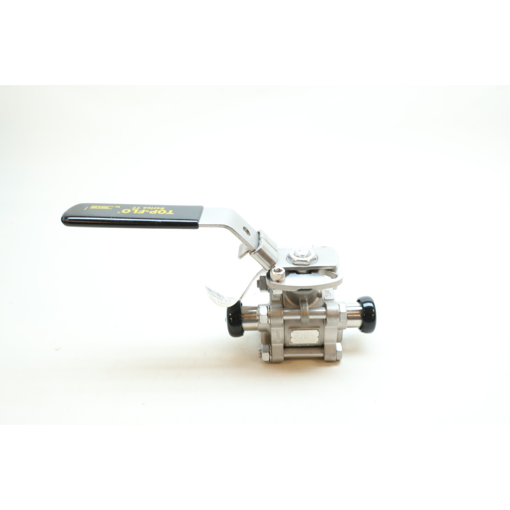 Top Line 77 Ball Valve Manual Stainless Tri-clamp Sanitary 2in