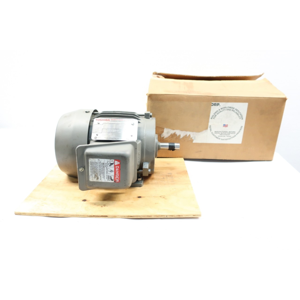 Toshiba B0022FLF2UMW Ac Motor 145t 3ph 2hp 3475rpm 7/8in 230/460v-ac