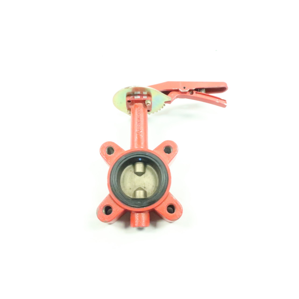 Toyo 918 BNSL-2 Manual Iron Wafer Butterfly Valve 2-1/2in