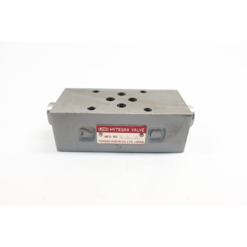 Toyooki 9AM Hydraulic Valve Manifold