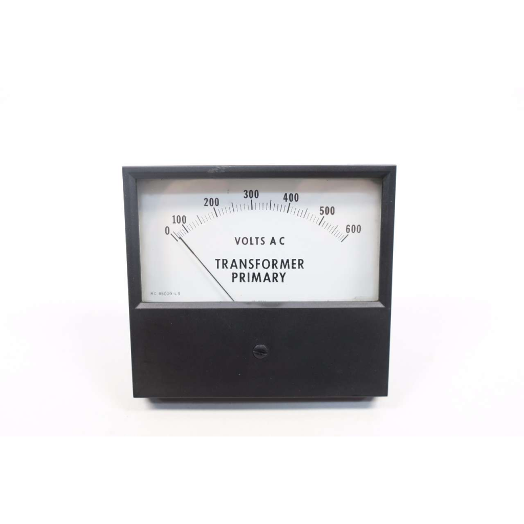 Triplett 0-600v-ac Transformer Primary Panel Meter