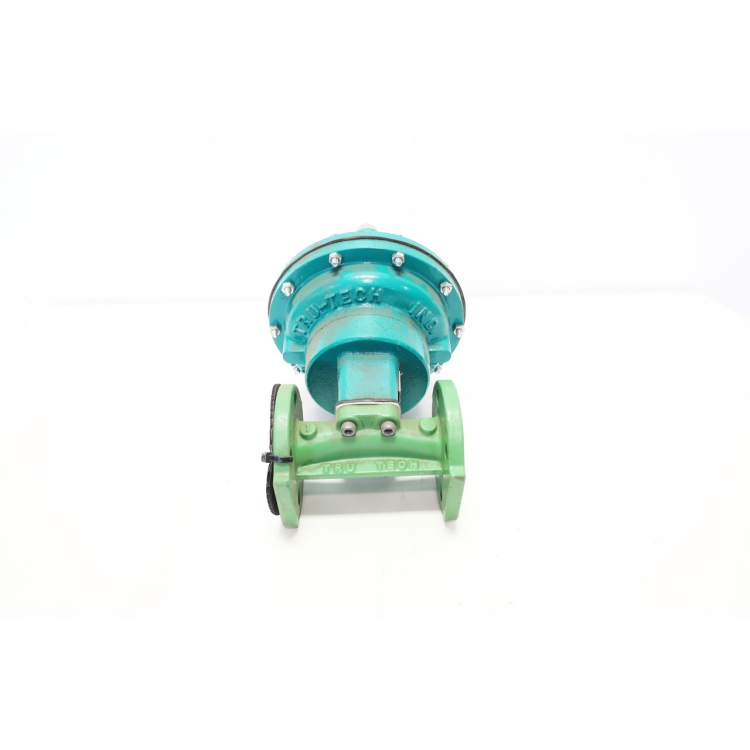 Tru-tech 1DCHH-OP-R.2 Diaphragm Valve Pneumatic Flanged
