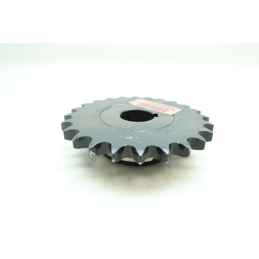 Tsubaki 60B24 Single Roller Chain Sprocket 7/16in 24t 3/4in