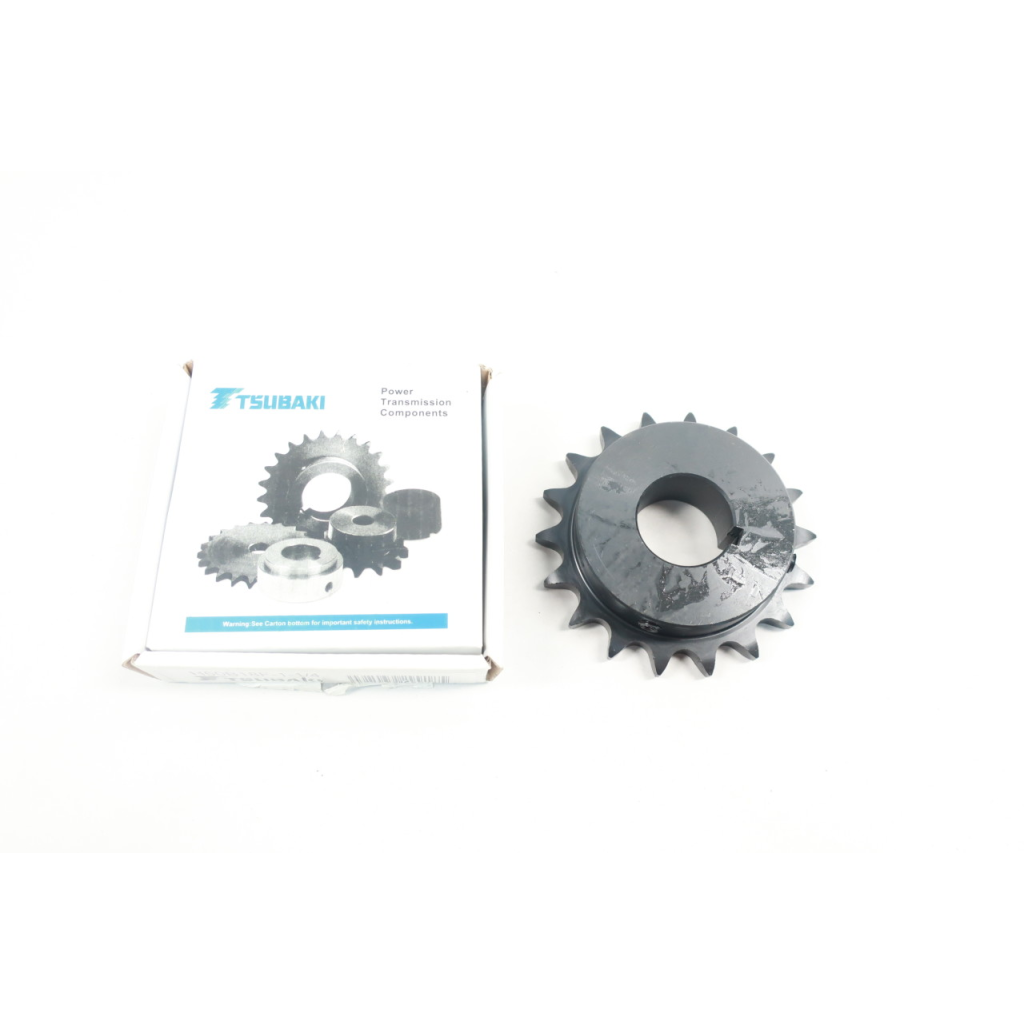Tsubaki H50B18F 1-1/2in Single Roller Chain Sprocket 18t 5/8in
