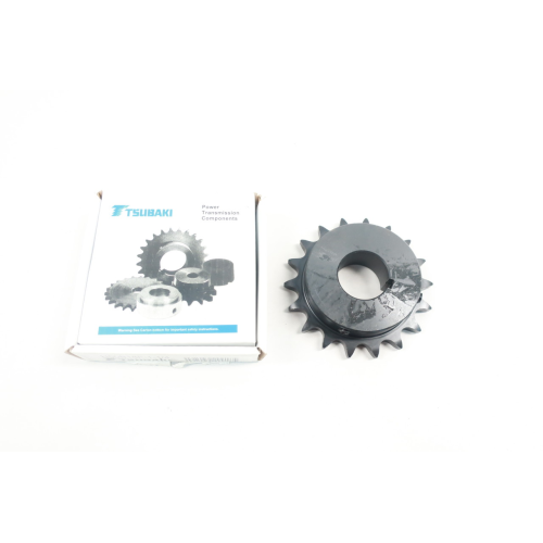 Tsubaki H50B18F 1-1/4in Single Roller Chain Sprocket 18t 5/8in