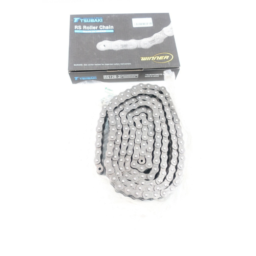 Tsubaki RS12B-2 Double Strand Roller Chain 10ft 3/4in Tsubaki RS12B-2 Double Strand Roller Chain 10ft 3/4in